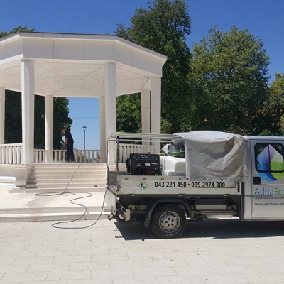 Strojno pranje velikih površina