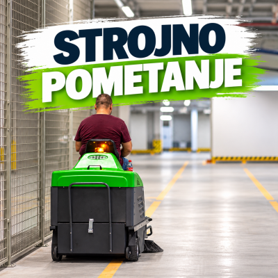 Strojno pometanje - od parkirališta do industrijskih dvorišta