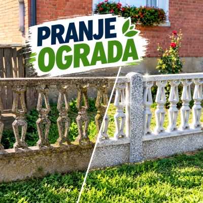 Pranje ograda: kako ih očistiti i vratiti im uredan izgled?
