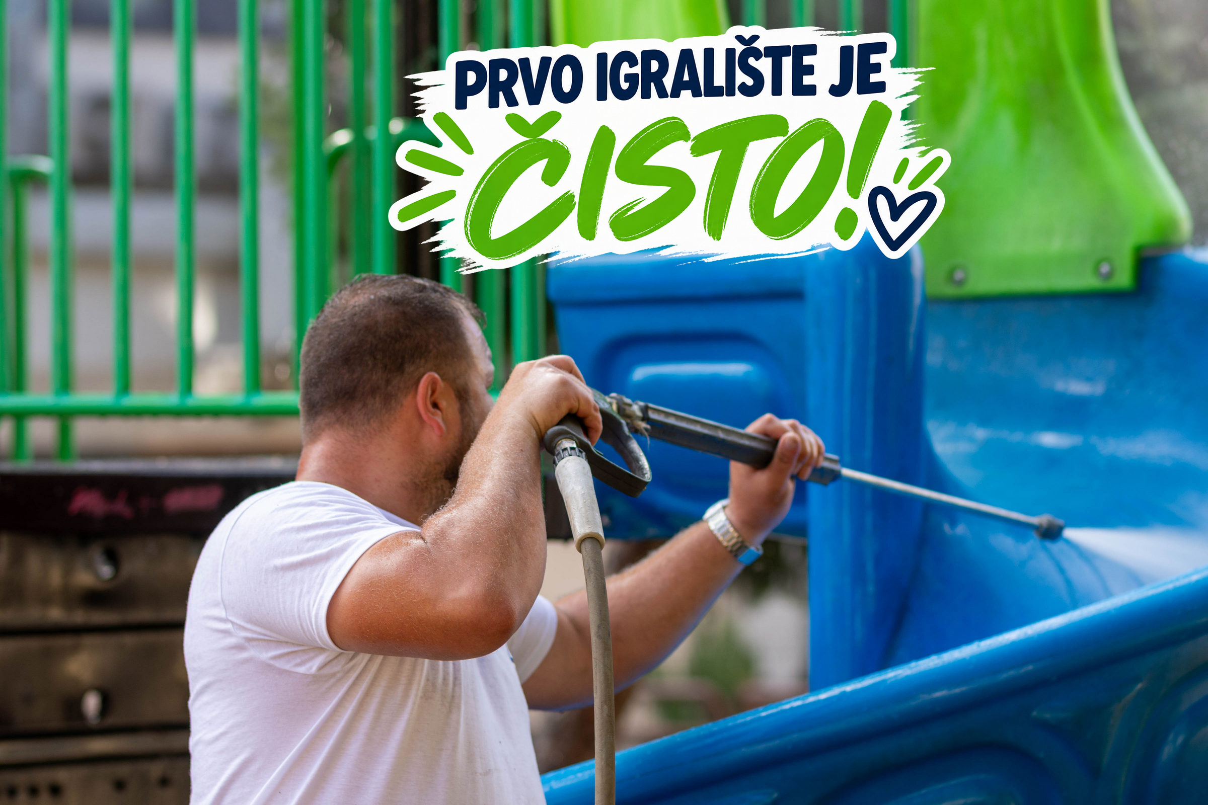 Čista radost je krenula: prvo dječje igralište je čisto!, Bjelovar