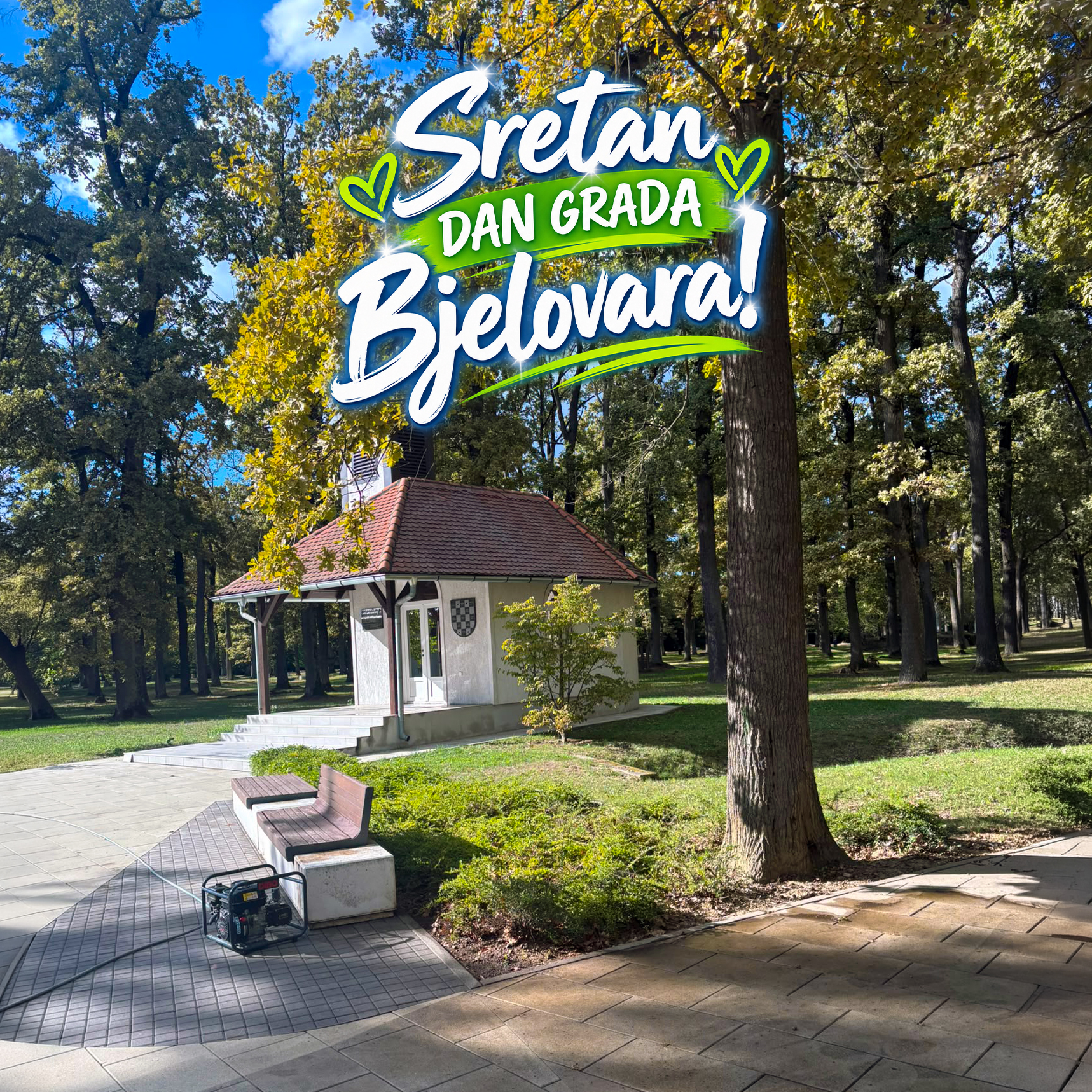 Čišćenje spomen-područja Barutana za Dan grada Bjelovar, Bjelovar